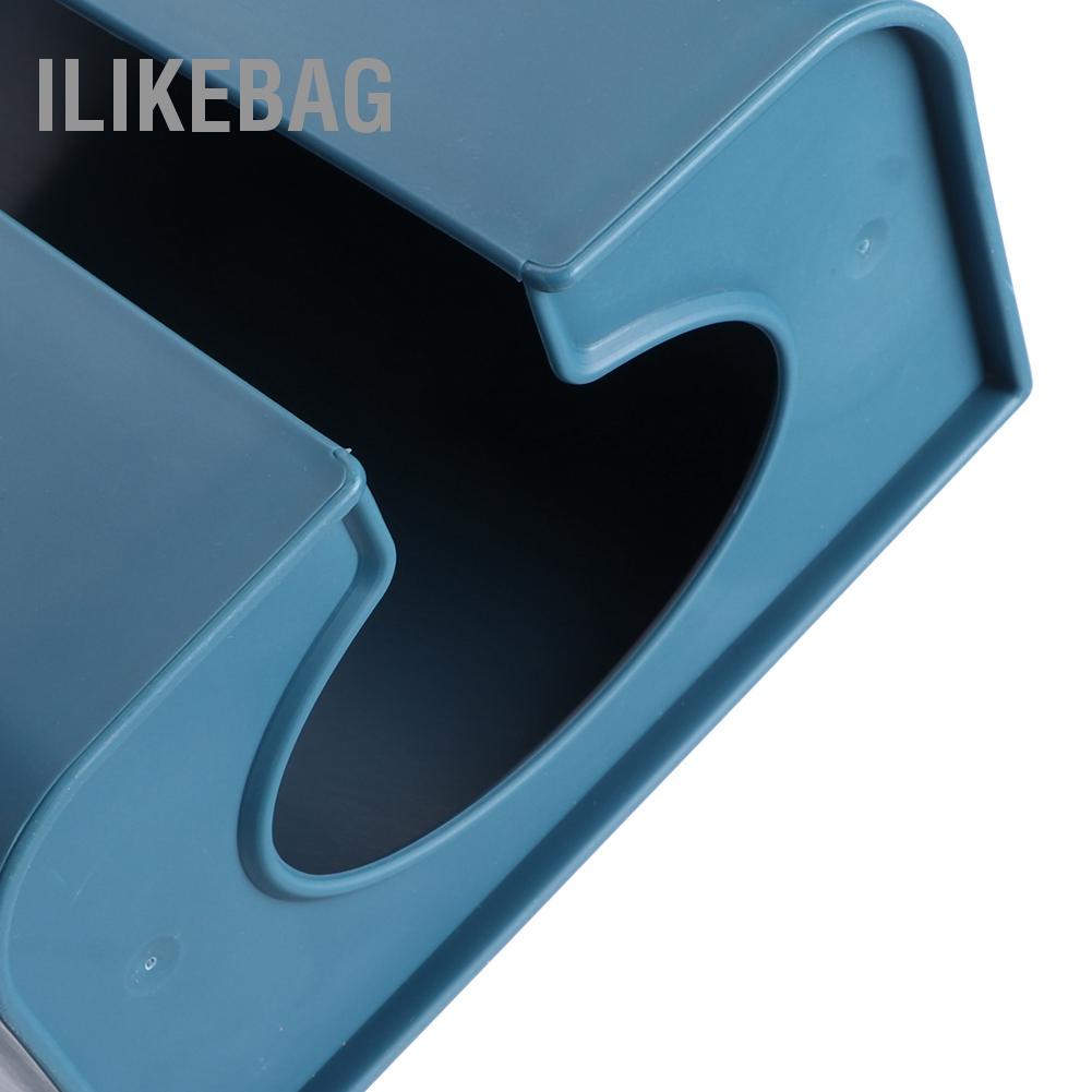 Ilikebag Rác Treo Tường Túi Lưu Trữ Giá Đỡ Hộp Đựng Khăn Giấy Tổ Chức Trang Trí Nhà Bếp