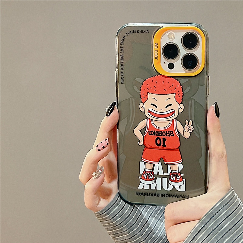 Ốp Điện Thoại Mềm In Hoạt Hình Slam Dunk Cho IPhone14 14Pro 14ProMax 13 13Pro 13ProMax 12 12PRO 12ProMax 11