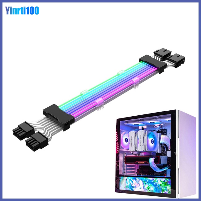 Dây Cáp Nối Dài Bo Mạch Chủ Máy Tính 5v Argb 24pin / 2X8Pin / 3X3Pin