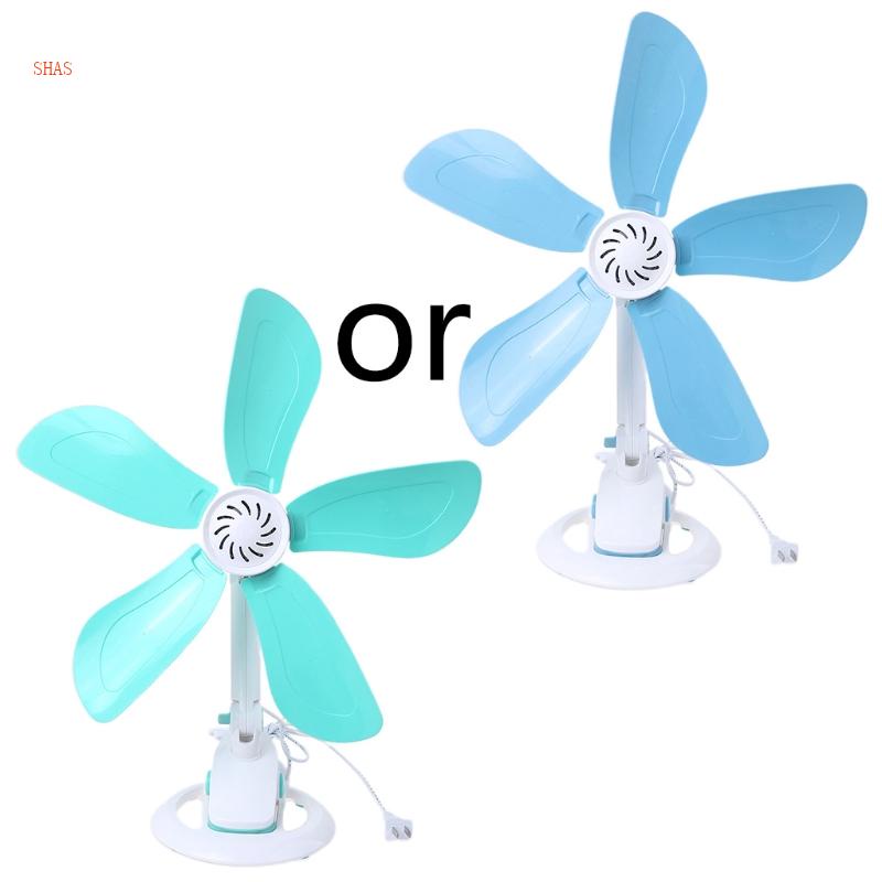 Quạt Để Bàn AC 220V 16 54inch 1 69m Có Kẹp Dễ Thương Phích Cắm US