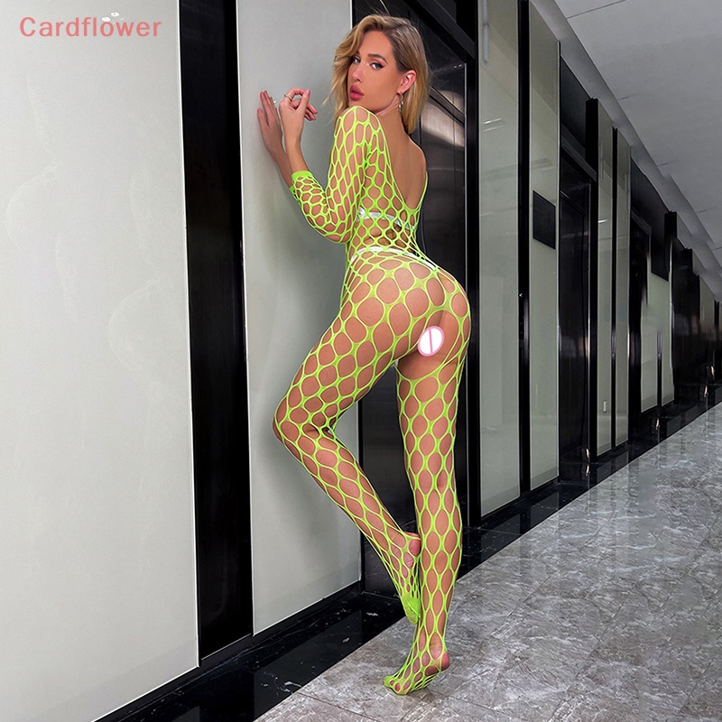 &lt; Cardflower &gt; Bộ Đồ Lót Lưới Hở Đáy Quyến Rũ Dành Cho Nữ Mới