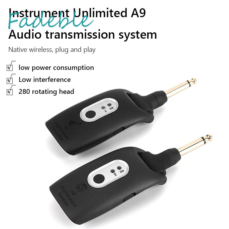 Thiết Bị Nhận Tín Hiệu Âm Thanh Không Dây 2.4GHz Cho Đàn Guitar Điện / Trống