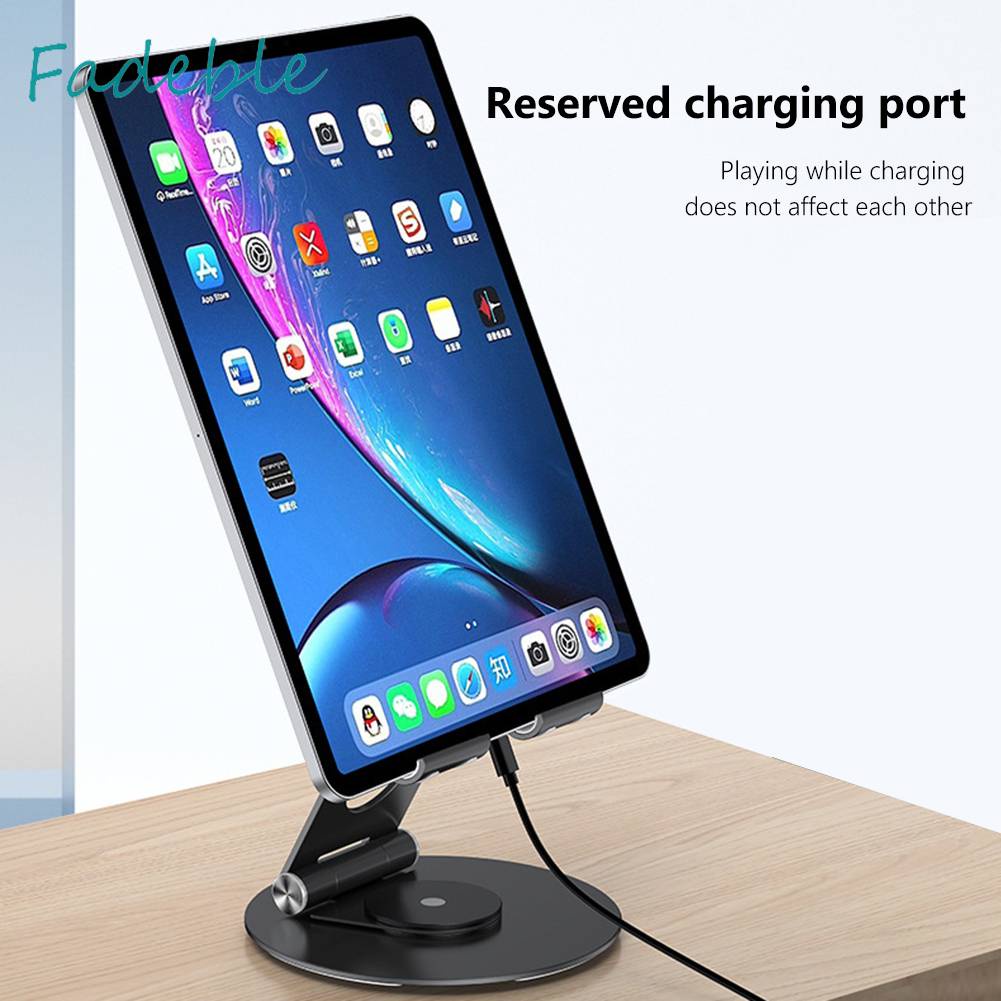 Giá Đỡ Máy Tính Bảng 7.9-12.9inch Xoay 360 Độ Có Thể Gập Lại Tiện Dụng