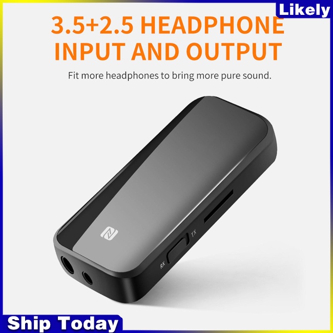 Thiết Bị Thu Phát Tín Hiệu Âm Thanh Bluetooth 5.1 Type c 2 Trong 1