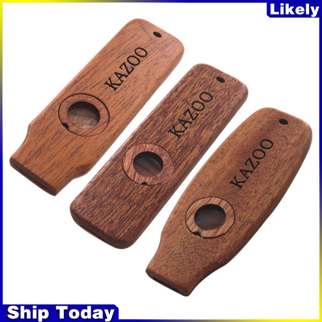 Sáo Kazoo Bằng Gỗ Dành Cho Người Mới Bắt Đầu Chuyên Nghiệp