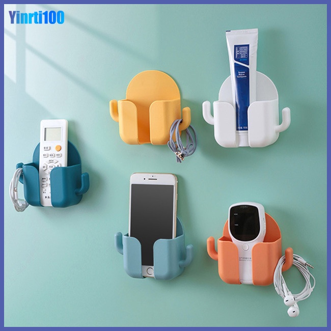 Hộp Đựng Điều Khiển Từ Xa / Điện Thoại Gắn Tường Không Đục Lỗ
