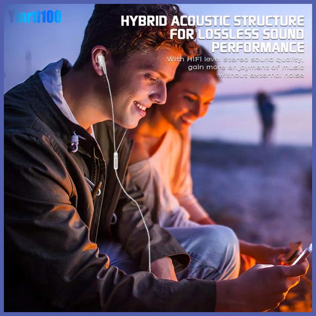 Tai Nghe Nhét Tai Jack 3.5mm Bass Trầm Có Micro Thiết Kế Thể Thao Thời Trang