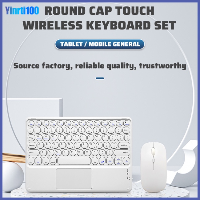 Bộ Bàn Phím Và Chuột Bluetooth Không Dây Cho Android Ios Windows Phone Tablet