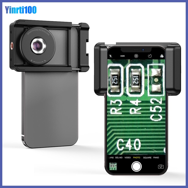 Ống Kính Phóng Đại 100x Mini Chuyên Dụng Cho Điện Thoại Di Động