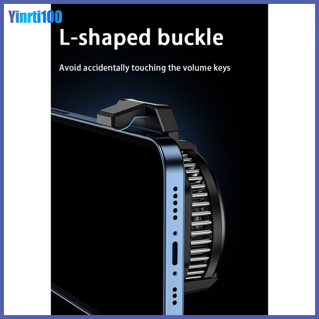 Quạt Tản Nhiệt Yinrti N7 Cổng Usb Màn Hình Kỹ Thuật Số Cho Điện Thoại