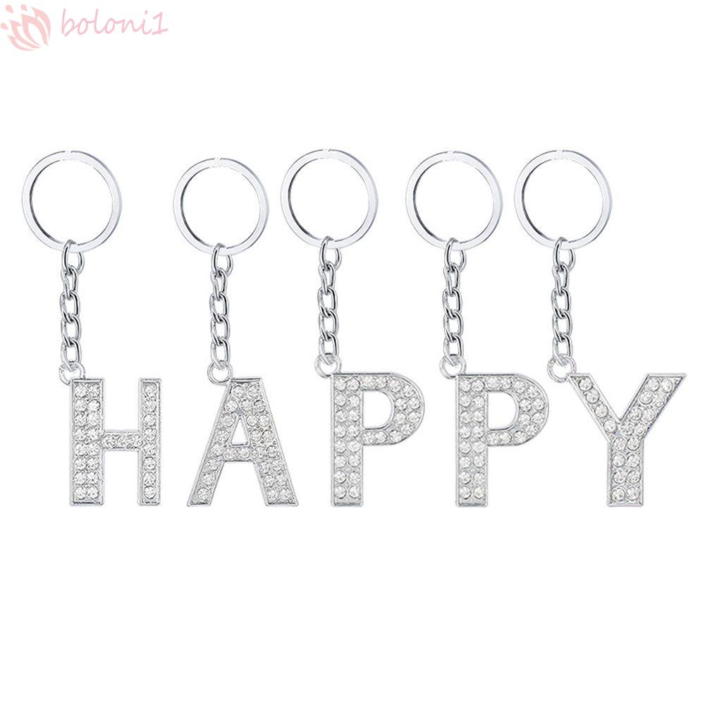 1 Phụ Kiện Mặt Dây Chuyền Hình Chữ Cái Giáng Sinh|Móc Khóa In Hình Chủ Đề Phim Initial Capital