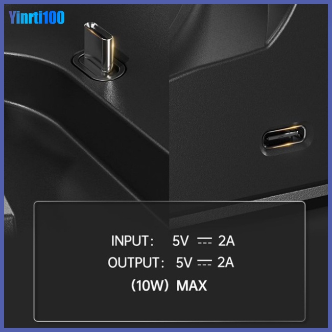 Đế Sạc Nhanh Vr Bằng Kim Loại Đa Năng Cho Kính Thực Tế Ảo Oculus Quest 2 Vr