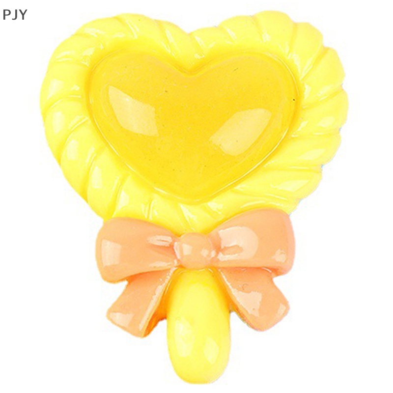 Keo Dạ Quang Bằng Nhựa Hình Trái Tim Dễ Thương Trang Trí Ốp Điện Thoại