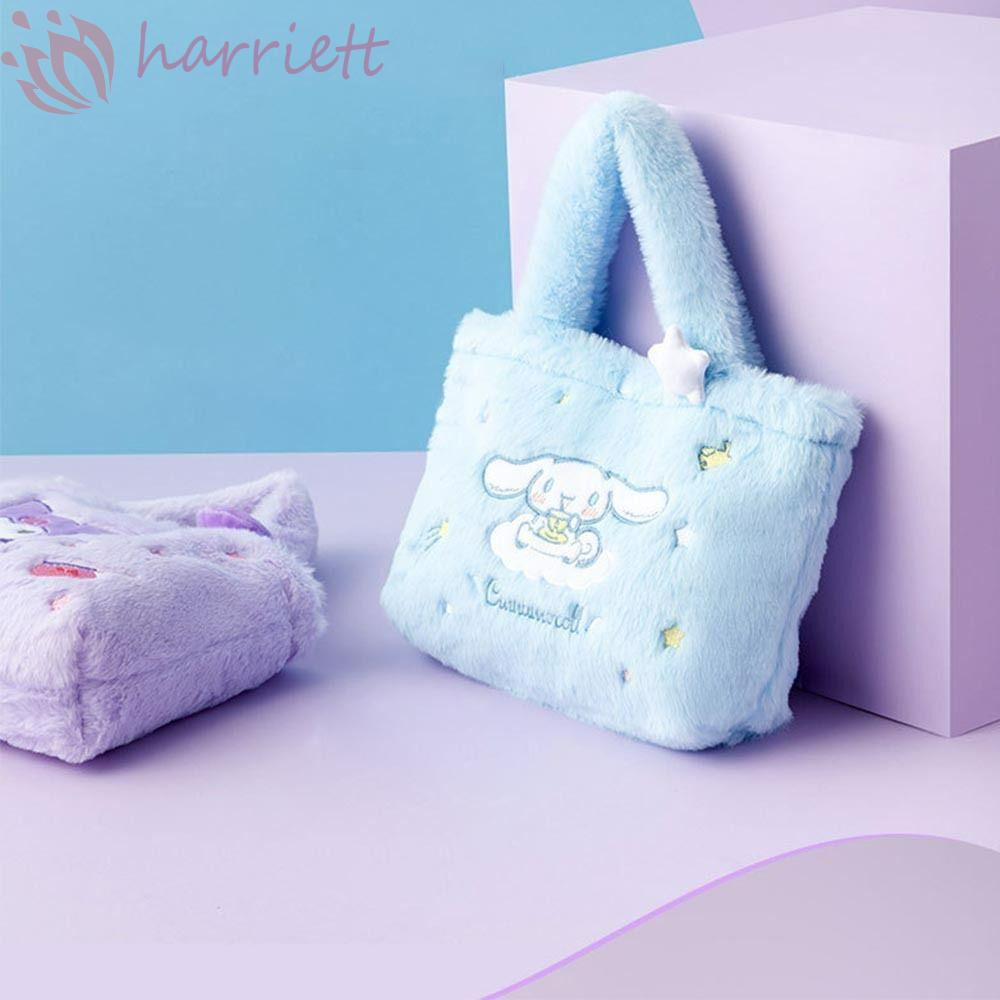 Túi Đựng Hộp Cơm Trưa Hình Kuromi Melody Hoạt Hình Nhồi Bông Dễ Thương Cho Học Sinh