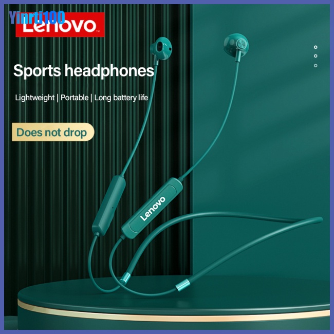 Tai Nghe Nhét Tai Thể Thao Không Dây Yinrti Lenovo SH1 BT5.0 Giảm Tiếng Ồn Chống Thấm Nước