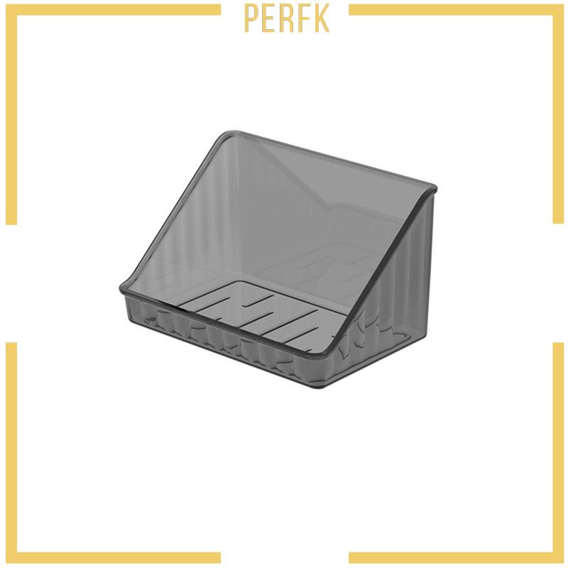 [Perfk] Kệ Nổi Trong Suốt Không Cần Khoan Sắp Xếp Đồ Nhà Tắm Hoặc Phòng Ngủ