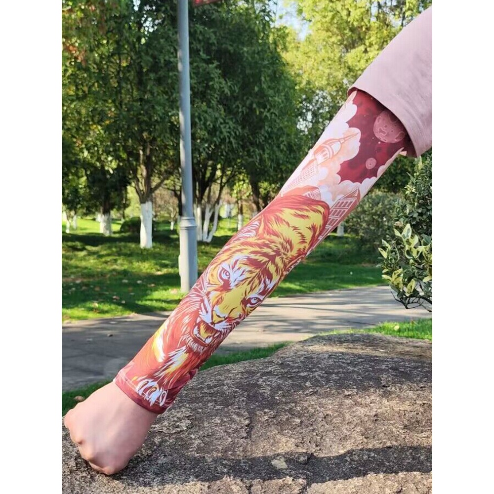 Bao Găng Tay Chống Nắng Hình Xăm Hàng Đẹp Không Phai Màu Không Nhăn Nhẹ Thoáng Khí