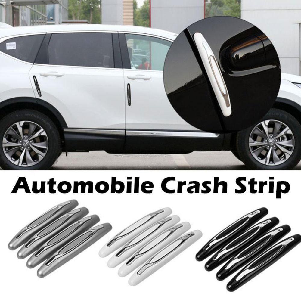 Dải Dán Bảo Vệ Cửa Xe Hơi Bằng ABS Màu Trắng Đen Thông Dụng