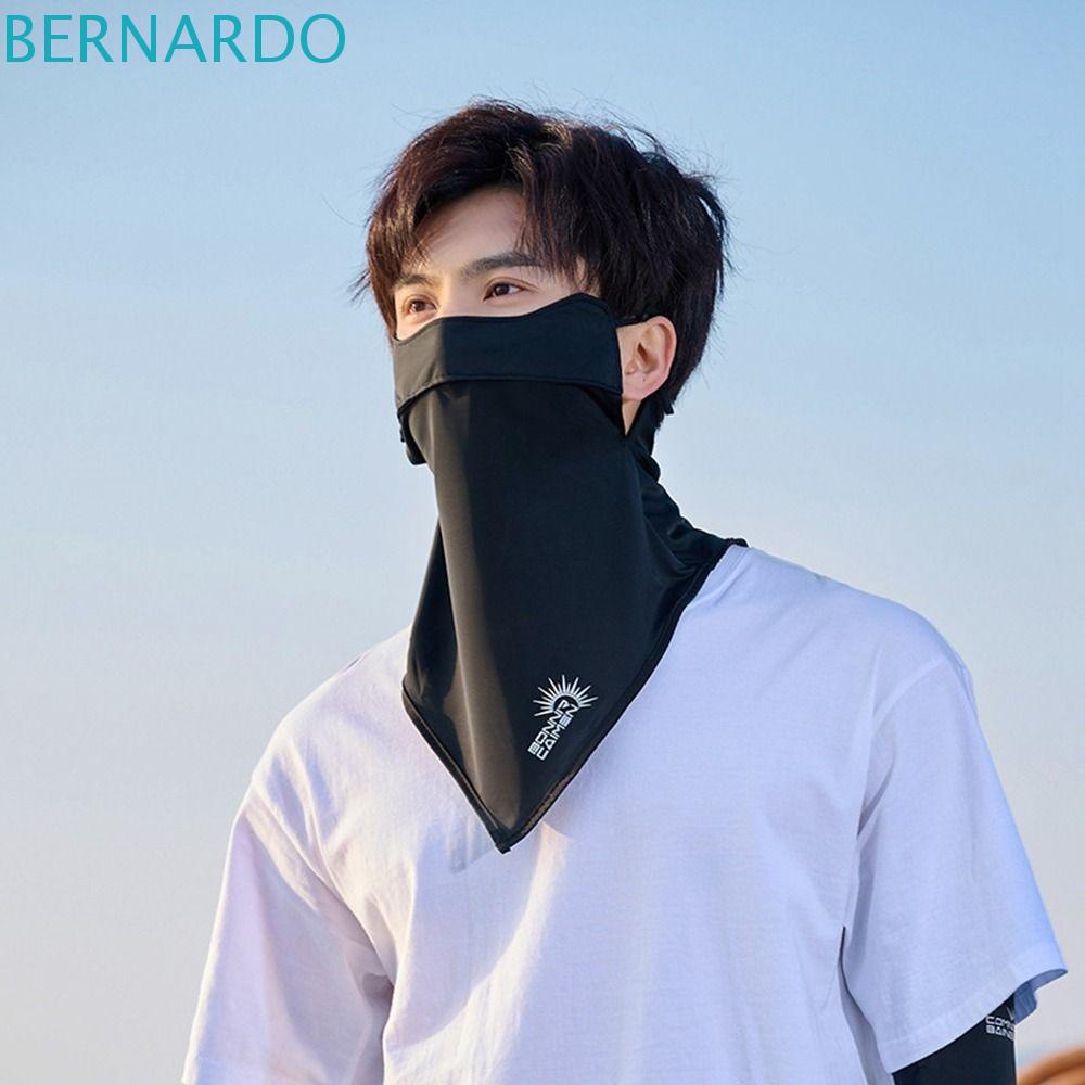 Mặt Nạ Lụa Băng Mỏng Bảo Vệ Mắt Và Cổ Chống Tia UV Dễ Thương Cho Nam