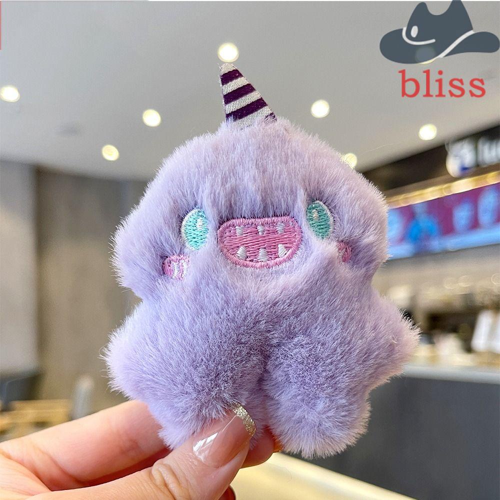 Móc Chìa Khóa Hình Thú Nhồi Bông Đáng Yêu