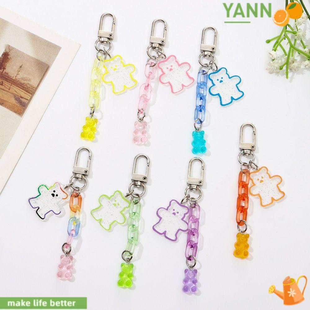 1 Móc Khóa Da Nhiều Màu Thời Trang