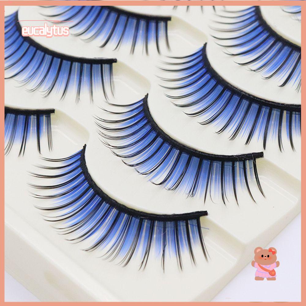 Lông Mi Giả Nhiều Màu Trang Điểm Sân Khấu EUTUS