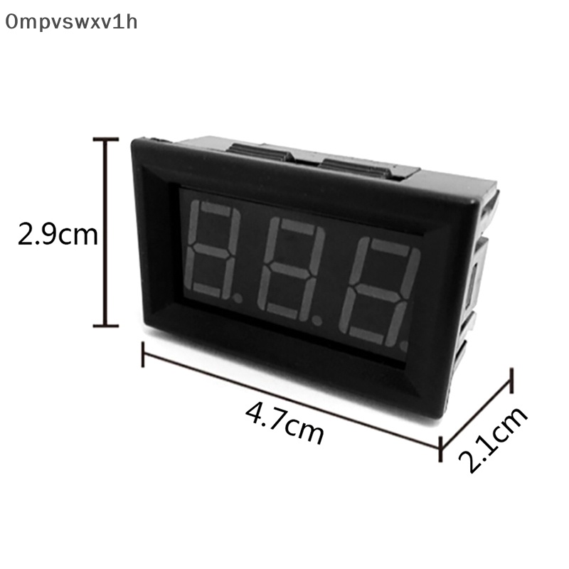AC 70-500V kỹ thuật số vôn kế dẫn hiển thị 2 dây điện áp Volt kiểm tra mét mới