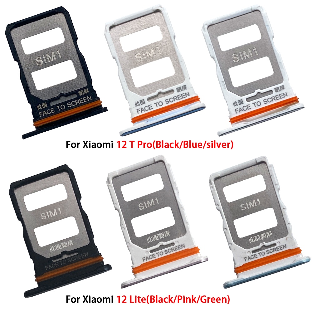 Khay Đựng Thẻ Sim Điện Thoại Cho Xiaomi Mi 12 Lite 12T Pro
