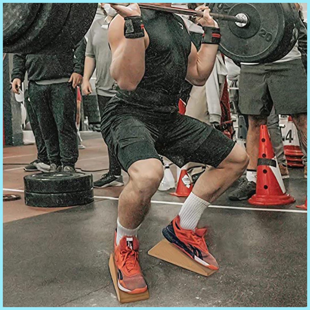Set 2 Khối Ramp Squat Chống Trượt Dành Cho Nam Nữ