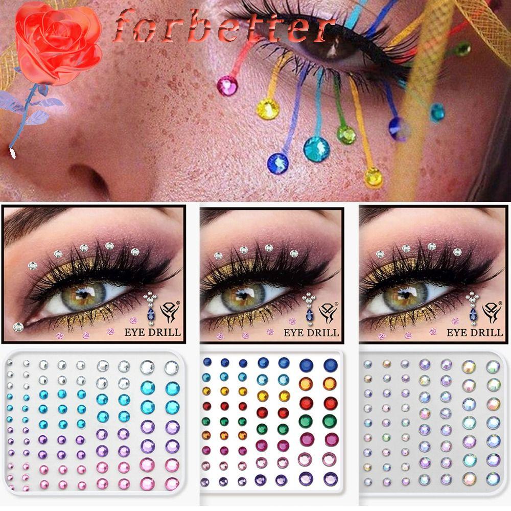 Mặt Và Cơ Thể Màu Sắc Thời Trang Dành Cho Trang Điểm|1 Miếng Dán Hình Xăm Tạm Thời Trang Trí Móng Tay 3D