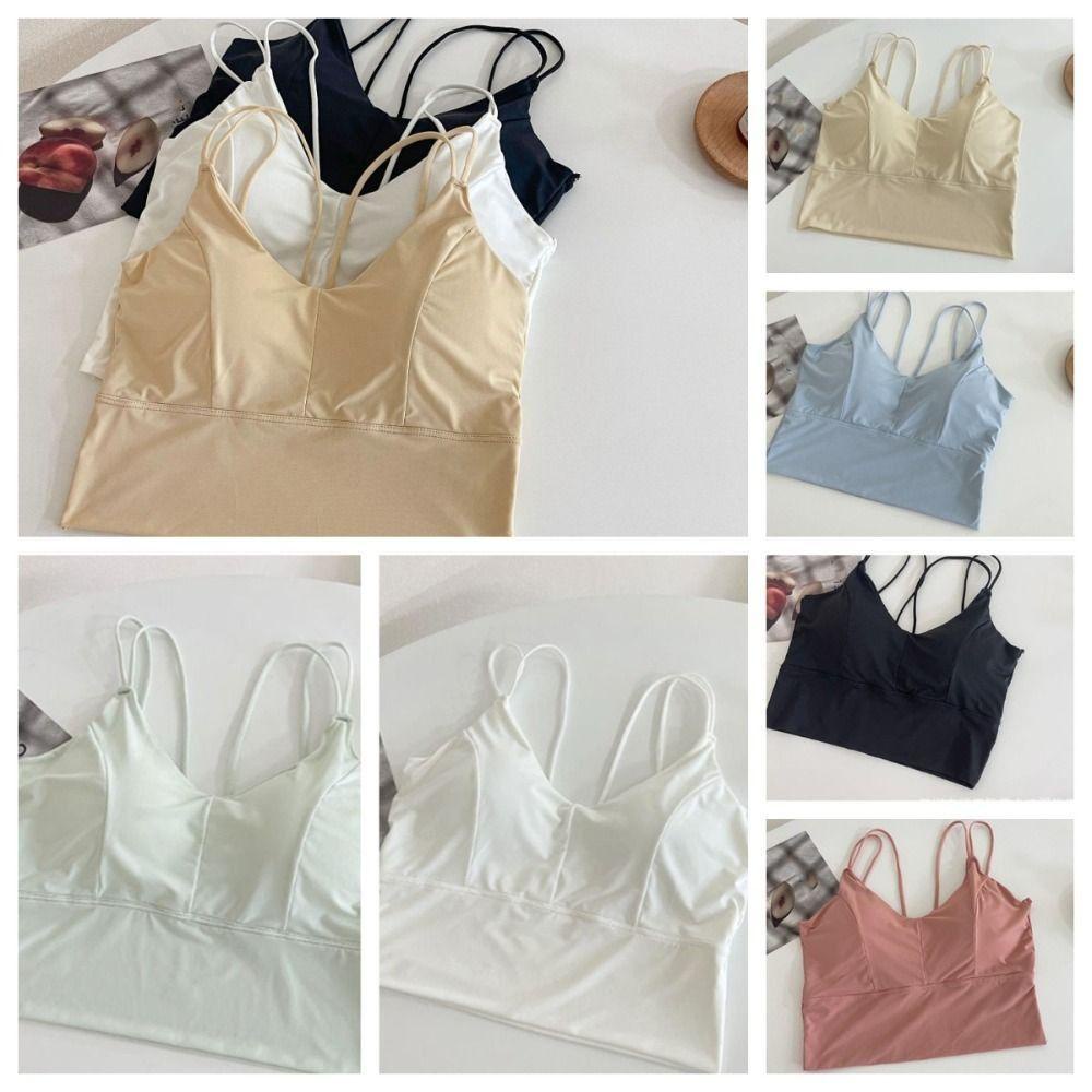 Áo Ngực Nylon 26EDIE Không Đường May Lưng Đẹp Có Đệm Ngực Gợi Cảm Cho Bạn Gái