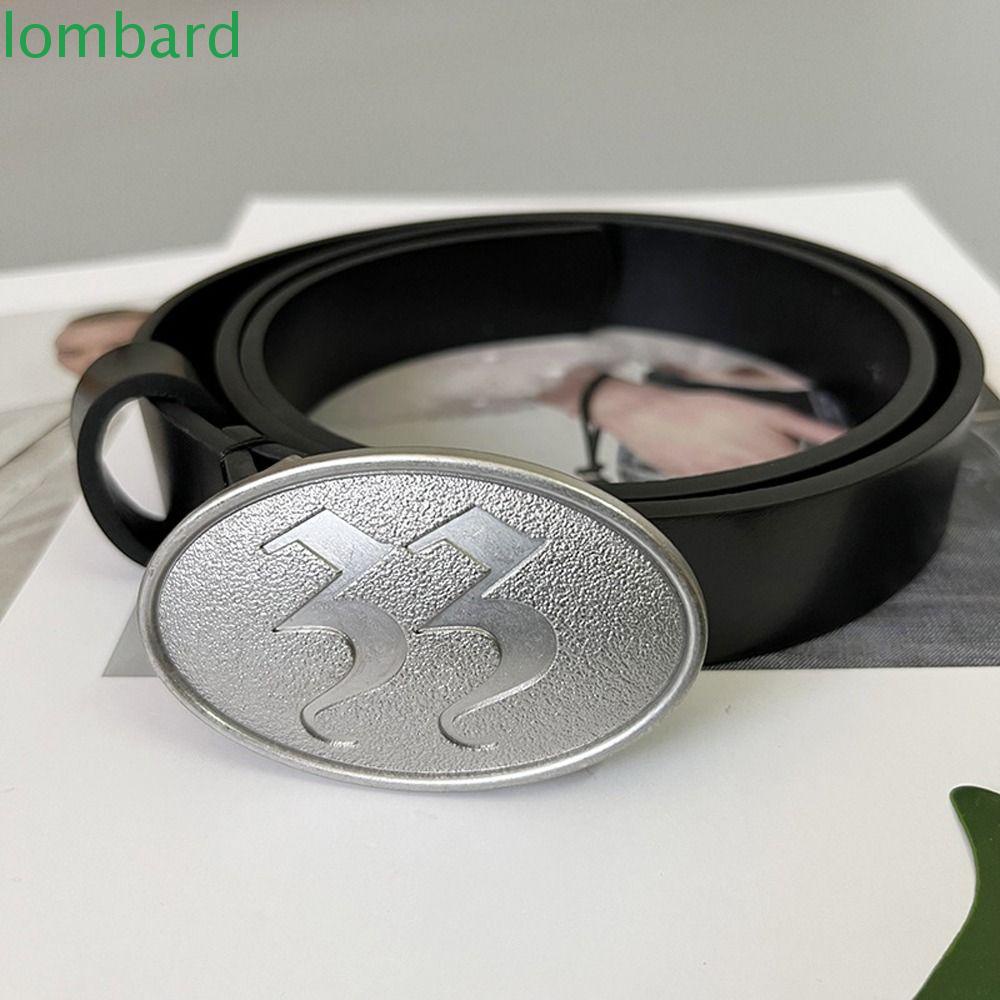 Thắt Lưng Mỏng Phối Khóa Oval Thời Trang Cho Nam Và Nữ