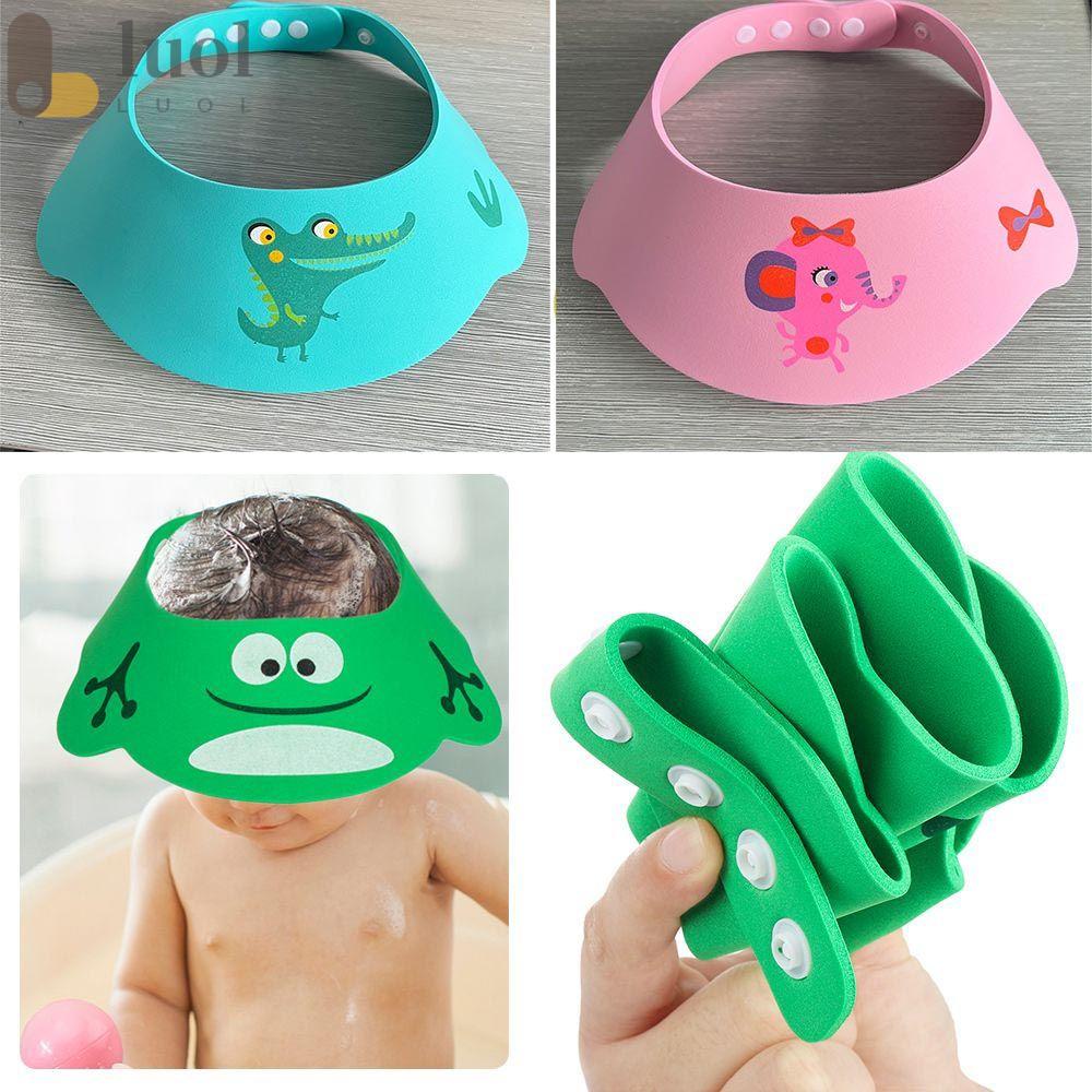 Mũ Tắm Chống Nước Có Thể Điều Chỉnh Kích Thước Nhỏ Gọn Thời Trang Cho Bé