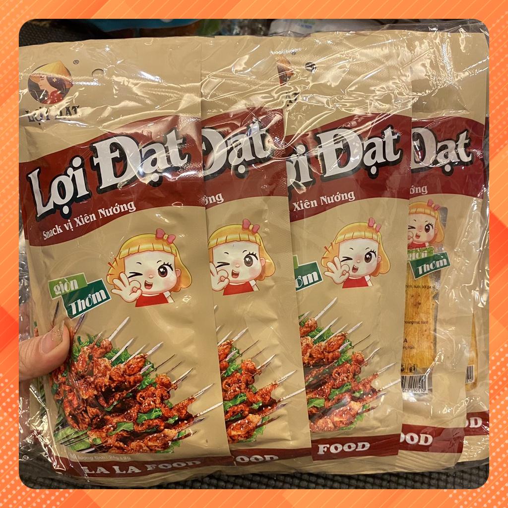 Gói Snack Vị Thịt Xiên Nướng Lợi Đạt ⭐FREESHIP⭐ Đồ Ăn Vặt Vy Béo