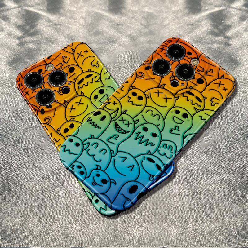 Ốp Điện Thoại Mềm Chống Sốc Màu Laser Cho Iphone 14pro 12 78max 6In plus1311