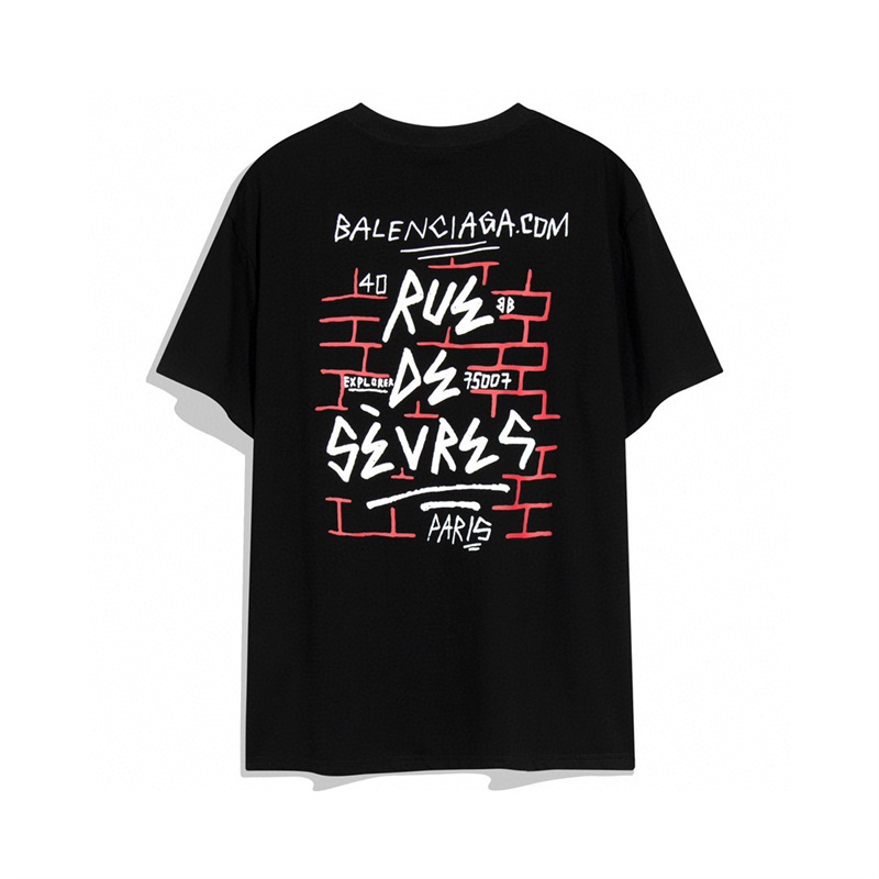 B-a88-áo Thun Tay Ngắn In Chữ Trước Và Sau Màu gradient Đơn Giản Đa Ứng Dụng Cho Cả Nam Và Nữ