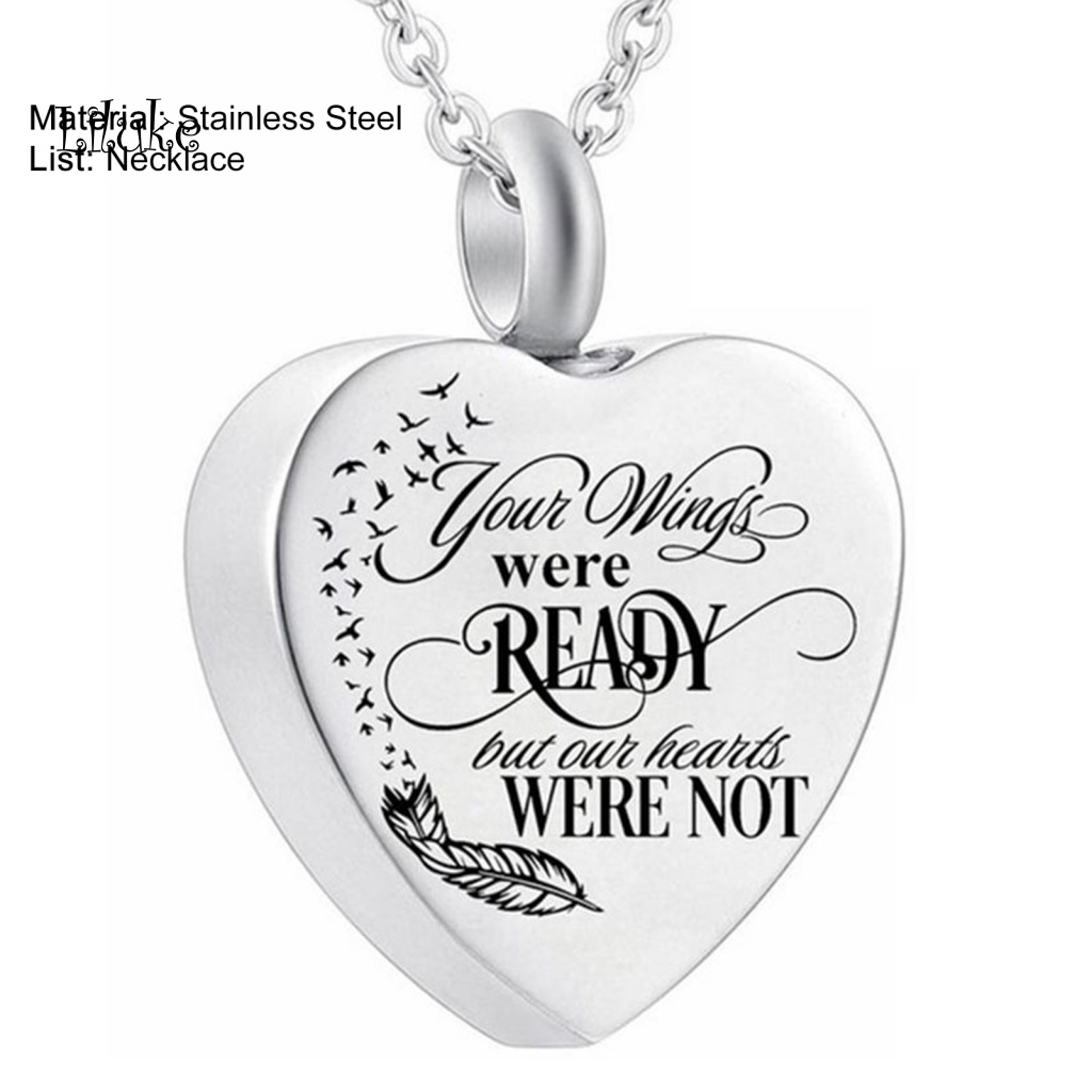 Vòng cổ Đôi Mặt Hình Lá Én Và Trái Tim Bằng Thép Không Gỉ Thời Trang