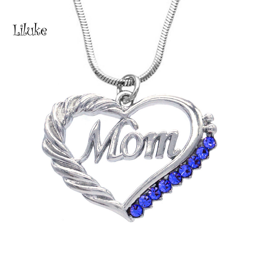 Vòng cổ Hợp Kim Trang Trí Mặt Trái Tim Rỗng Thời Trang Cho Mẹ Bỉm Sữa