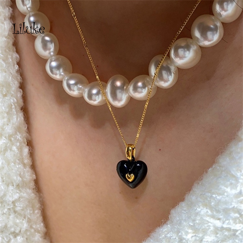 Vòng cổ Hợp Kim Trang Trí Trái Tim Xinh Xắn Cho Nữ