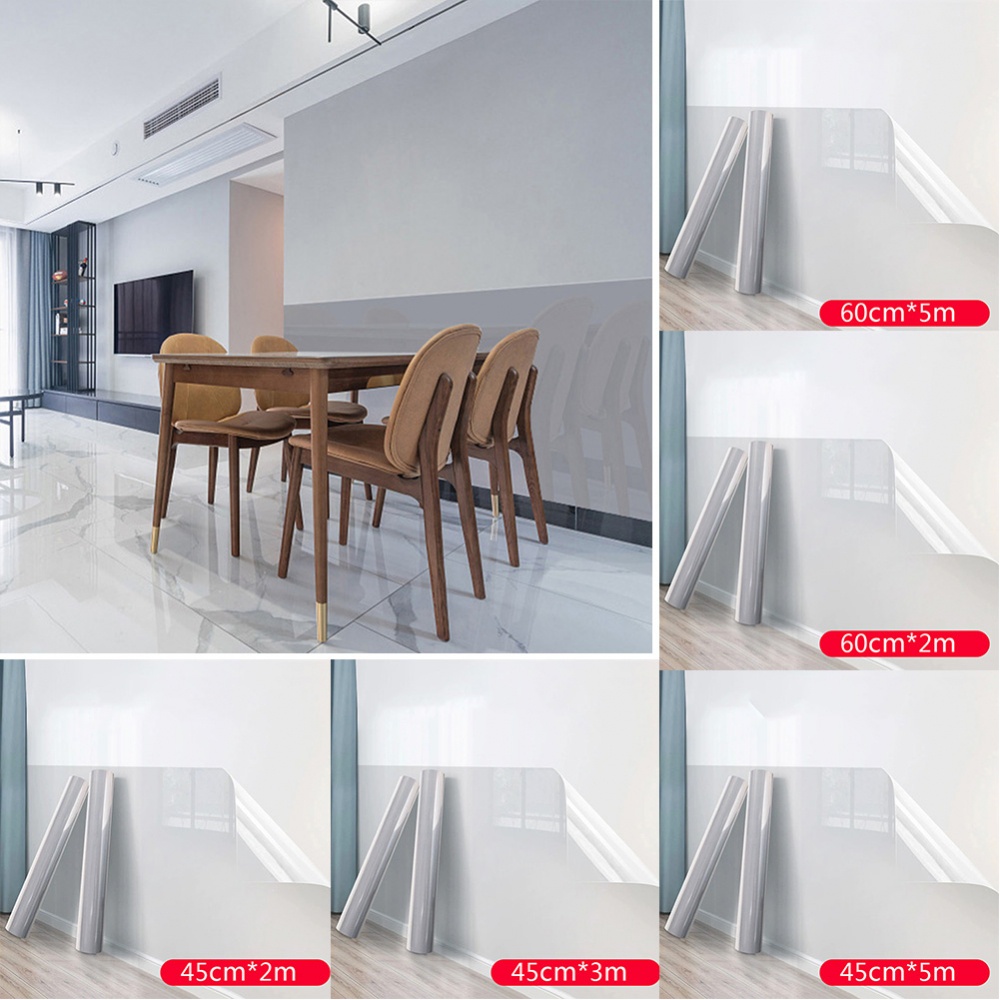 Phim Dán Tường Trong Suốt Chống Ẩm Chống Trầy Xước Bảo Vệ Tiện Dụng