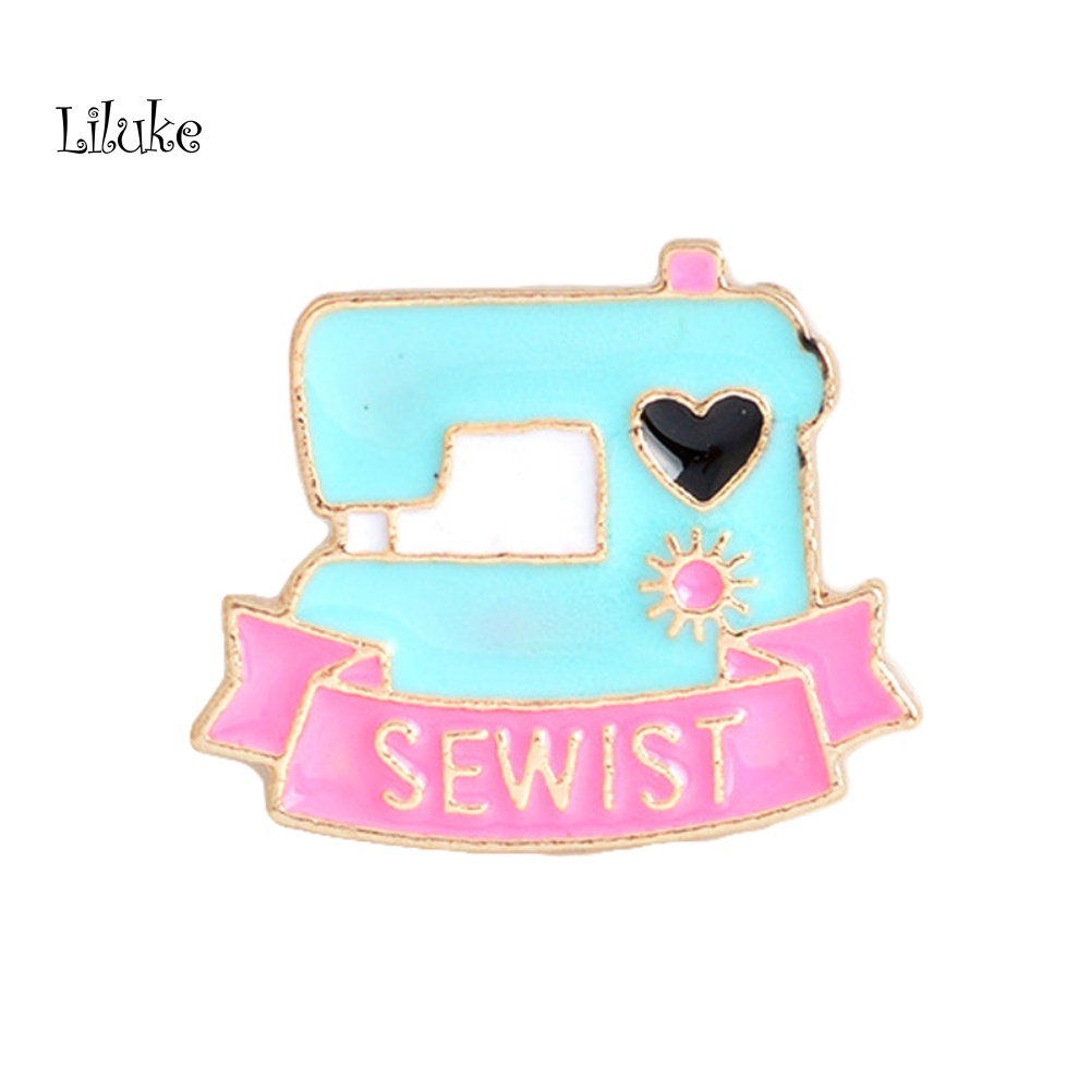 Ghim Cài Áo Hình Máy May / Bí Ngô Dễ Thương