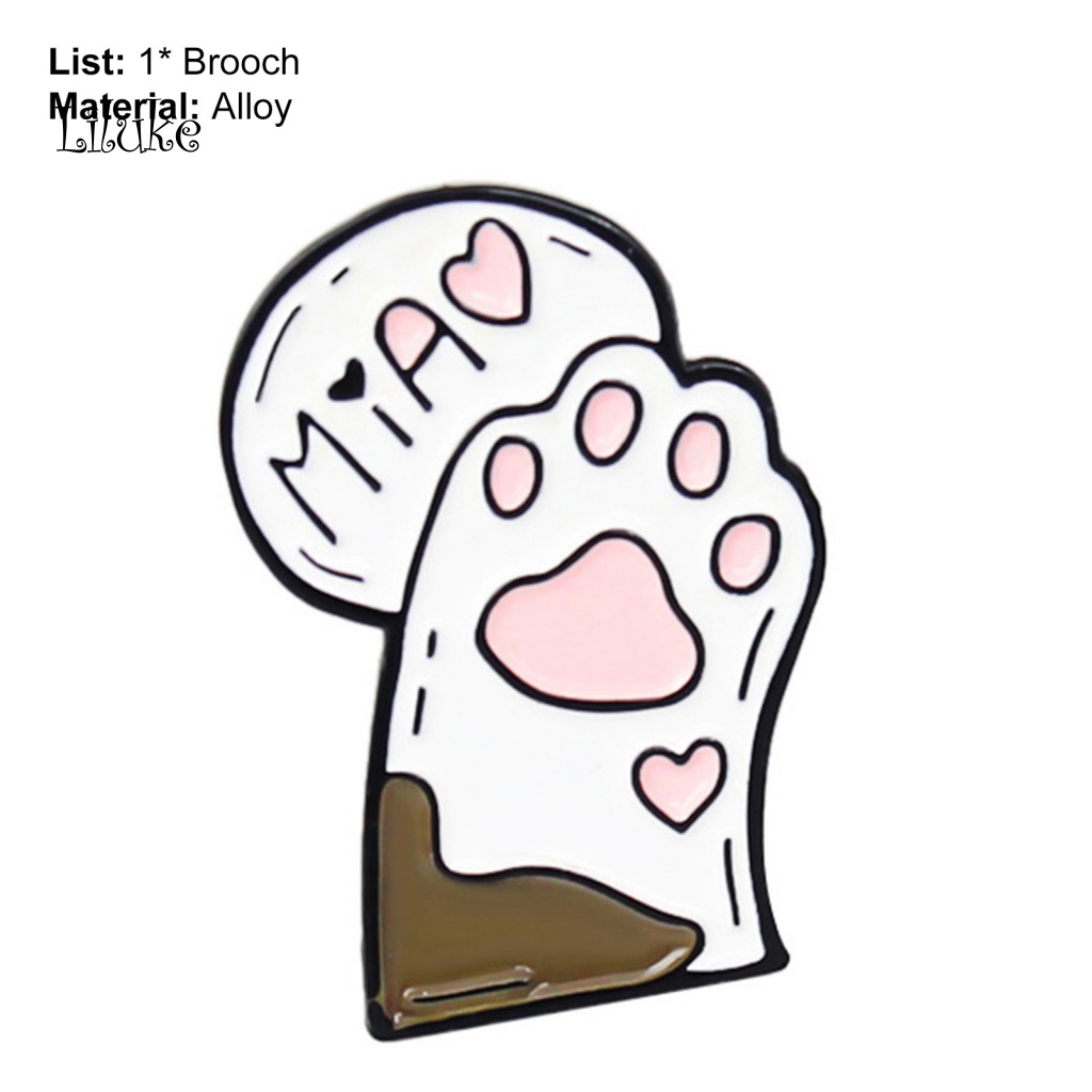 Ghim CàI ÁO HìNh BàN Chân MèO Dễ Thương ThờI Trang Cho Nữ