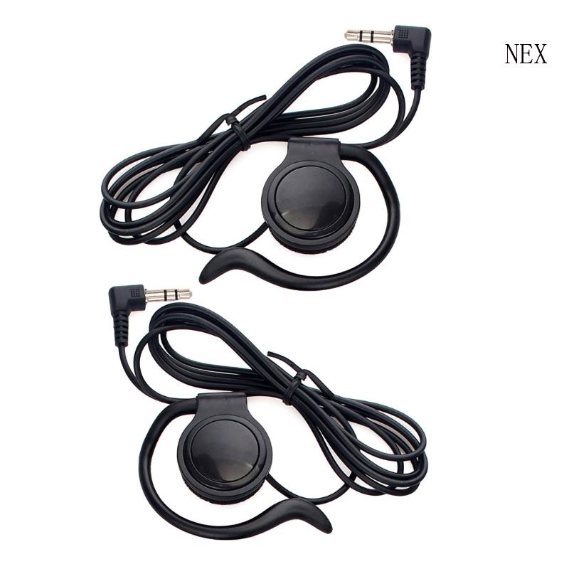 Tai Nghe Dạng Móc Vành Tai Mềm Chữ G 3 5mm