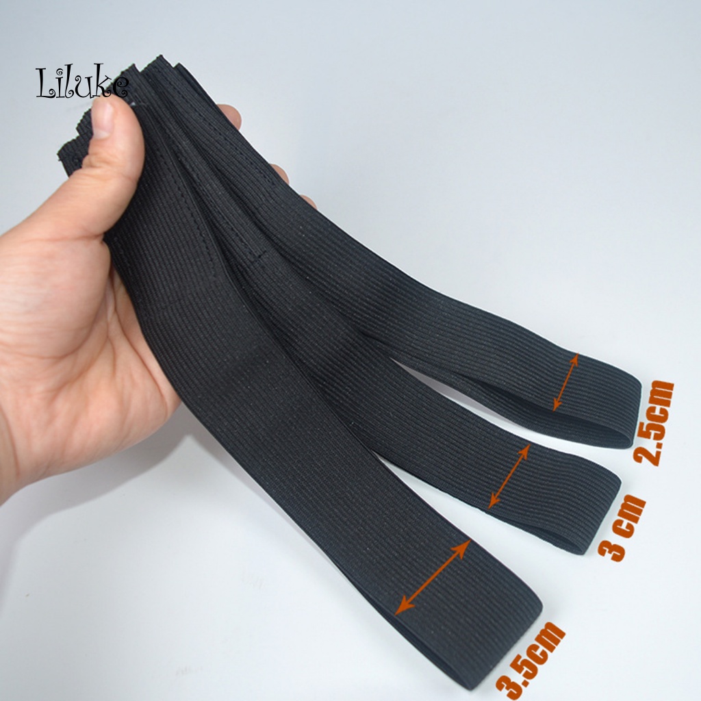 Băng Quấn Tóc Giả Màu Đen Chống Trượt Tiện Dụng Cho Salon