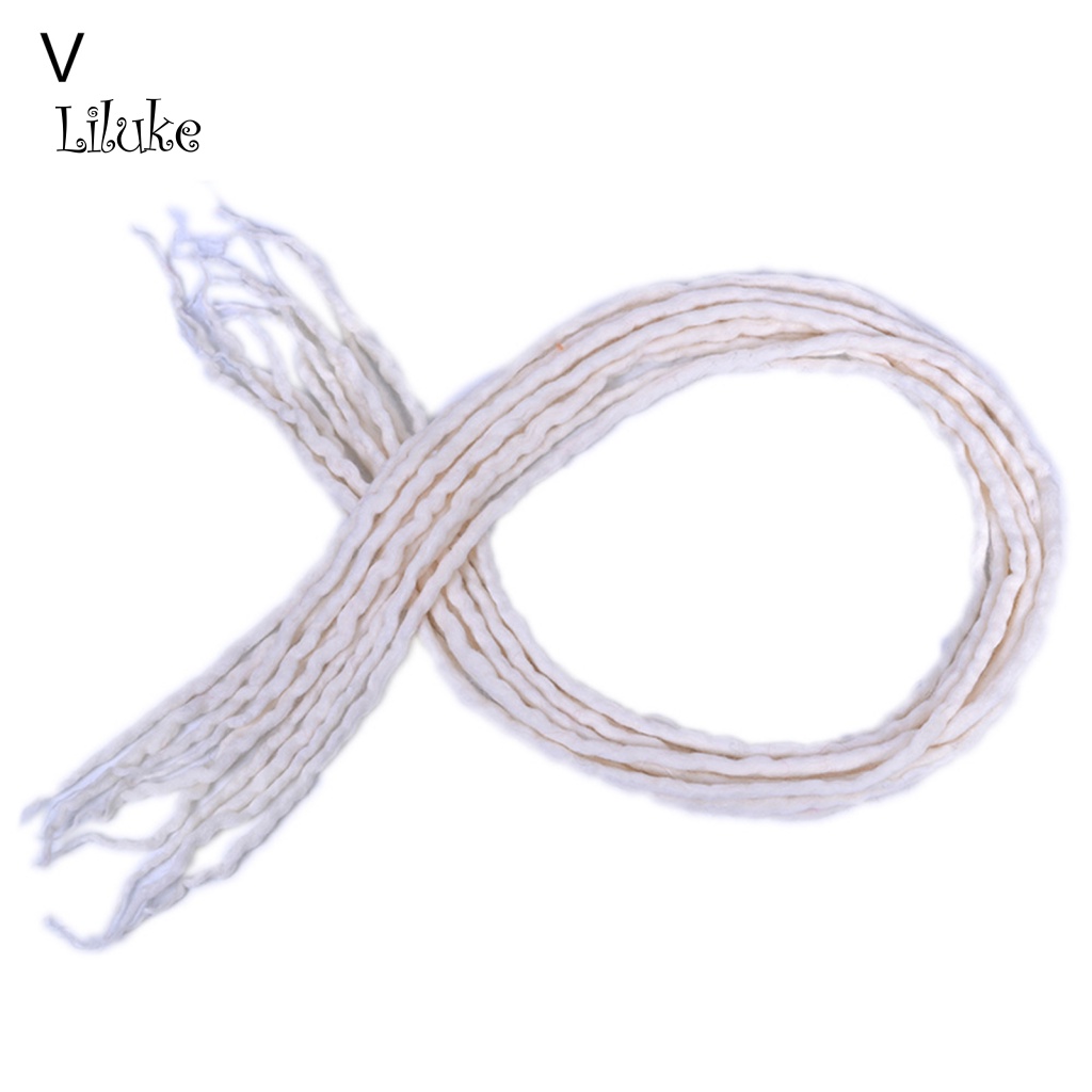 1 Túi Sợi Len 22 Inches Mềm Mại Gọn Nhẹ Nhiều Màu Tự Làm Tóc Phong Cách Hip hop