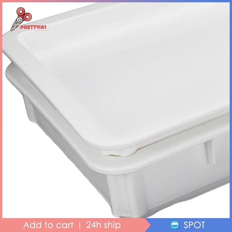 [Prettyia1] Hộp Đựng Bánh Pizza Hình Chữ Nhật Cho Nhà Bếp Nhà Hàng