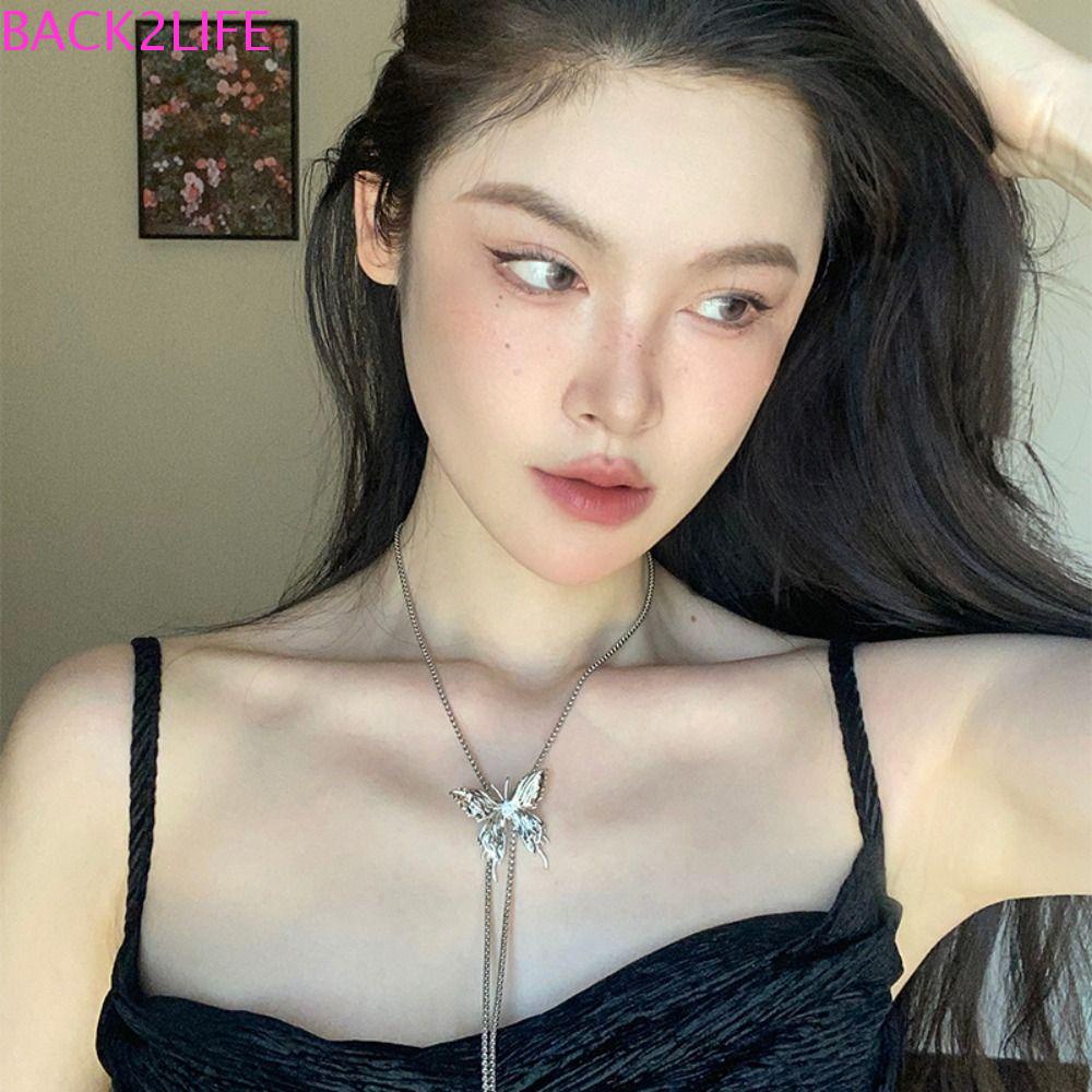 Choker BACK2LIFE Thời Trang Tinh Tế|Dây Chuyền Toàn Thân Y2K Phong Cách Cổ Điển Cho Nữ