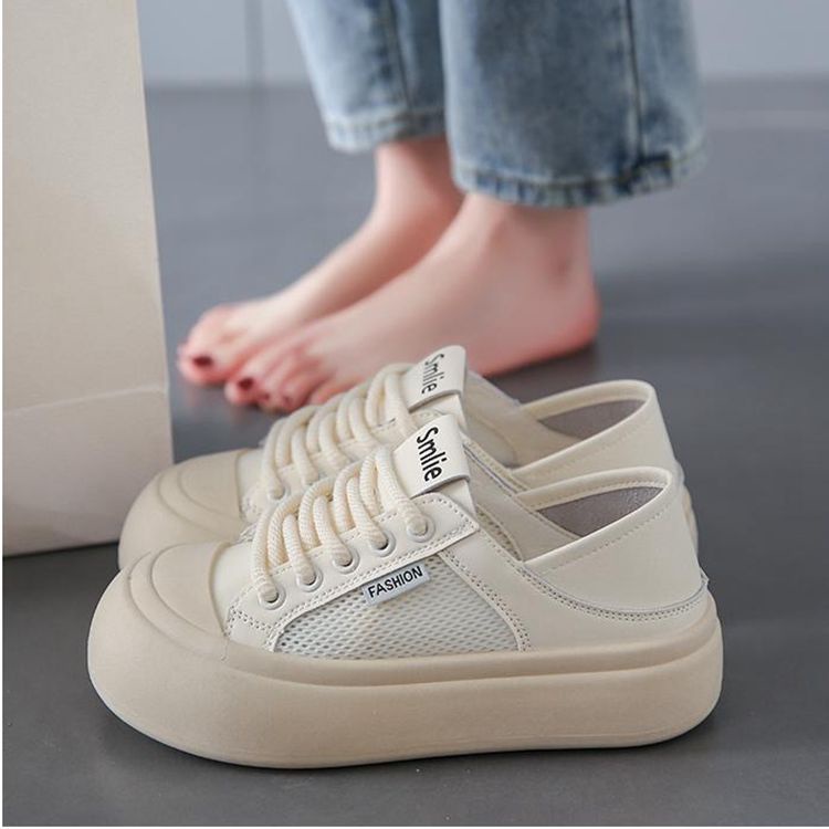 Giày Thể Thao Đế Dày Phối Lưới Thoáng Khí Thời Trang Mùa Hè Cho Nữ-AA0605