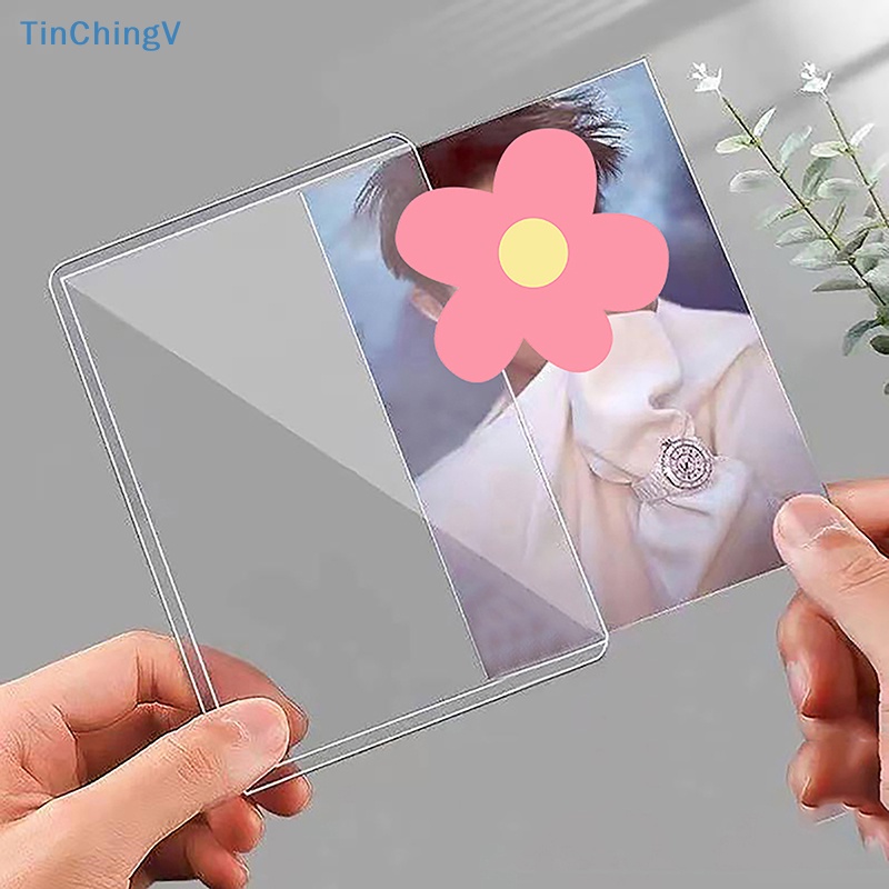 Bộ 10 Thẻ Ảnh Trong Suốt Bảo Vệ Chống Axit Hàn Quốc