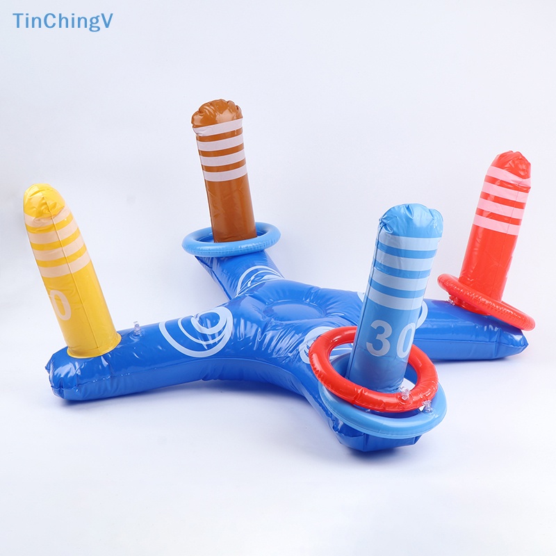[TinChingV] Đồ Chơi Bơm Hơi Ném Vòng Dành Cho Hồ Bơi Vào Mùa Hè [Mới]